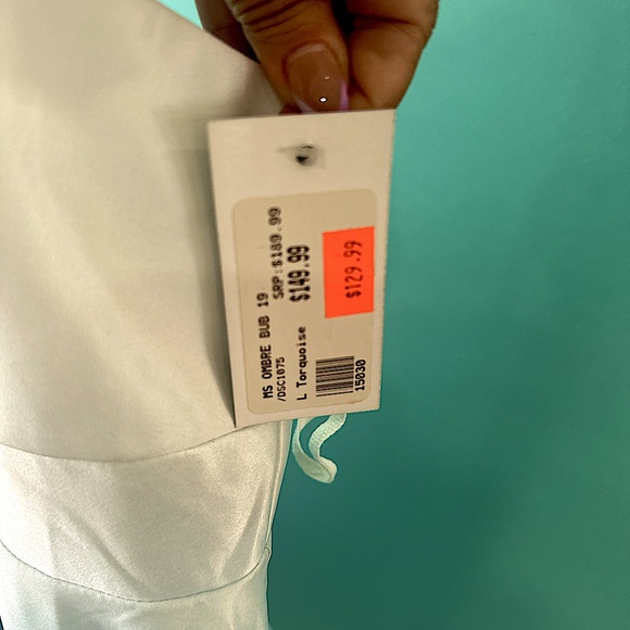 Ombré formal bubble dress - Picture 2 of 3